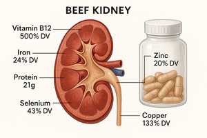 Nutritional Breakdown (& Benefits) of Beef Kidney