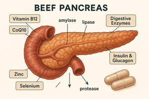 Nutritional Breakdown (& Benefits) of Beef Pancreas