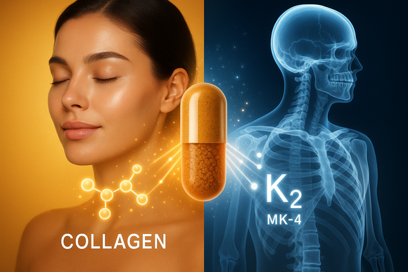 Marrow for Beautiful Skin and Strong Bones: The Dual Power of Collagen and K₂