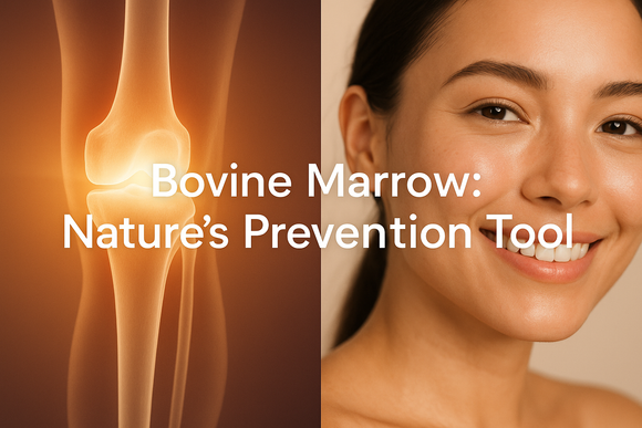 Discover how grass-fed bovine marrow capsules with collagen type III, CLA, and vitamin K2 MK-4 support strong joints, healthy skin & prevention.