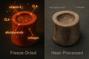 Freeze-Dried vs. Heat-Processed: Why Method Matters for Bovine Marrow Nutrients