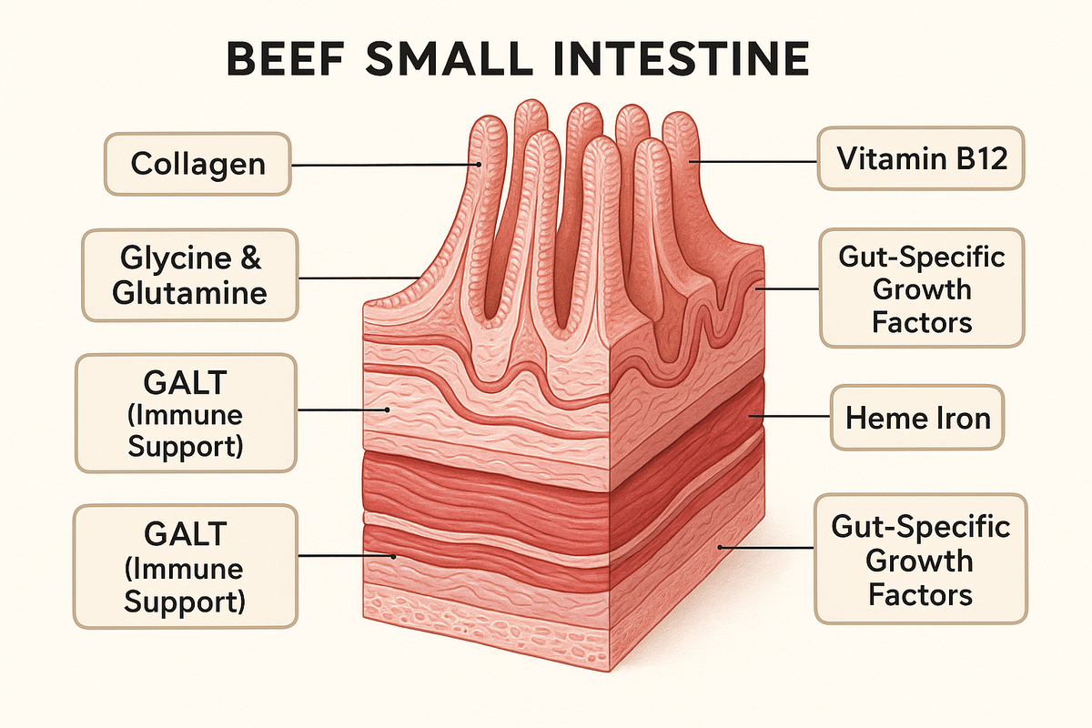 Beef Intestine Nutrition: Collagen, Probiotics & Gut Health – PrimalRx