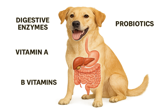 Boosting Your Dog’s Gut Health Naturally: How Organ Supplements Support Digestion