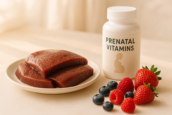 Grass-fed liver as a natural fertility supplement supporting conception, pregnancy, and nutrient balance