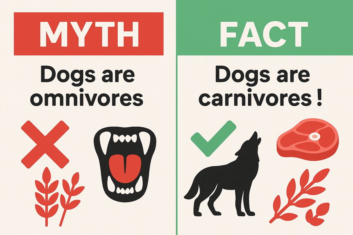 Busting the Omnivore Myth: Why Dogs Are True Carnivores – PrimalRx