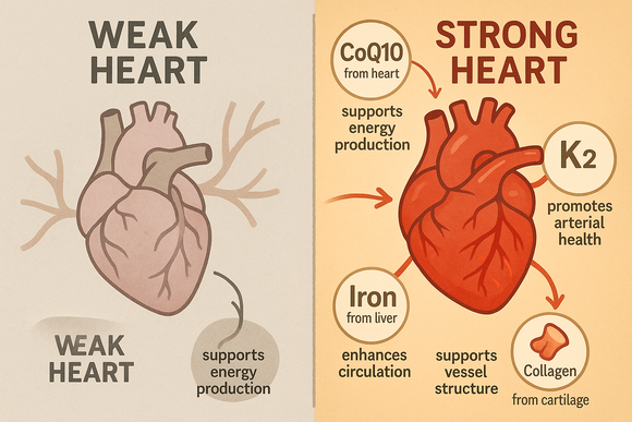 Organ supplements for heart health — natural blood pressure and cardiovascular support