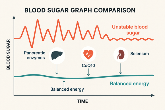 Organ supplements for metabolic health — natural blood sugar and energy support