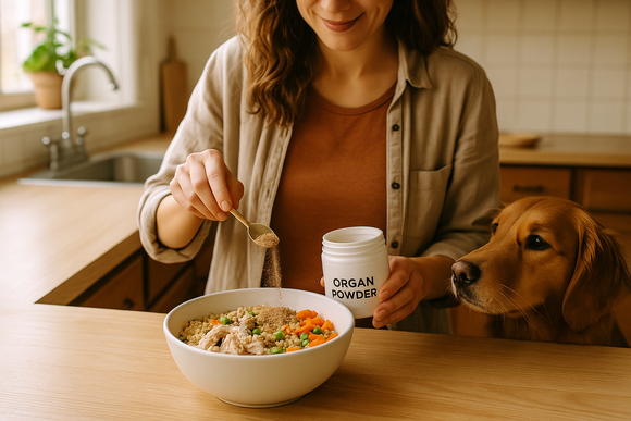 Homemade Dog Food Made Easy with Organ Powders