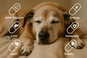 Best Supplements for Senior Dogs: Keeping Your Aging Pup Healthy & Happy