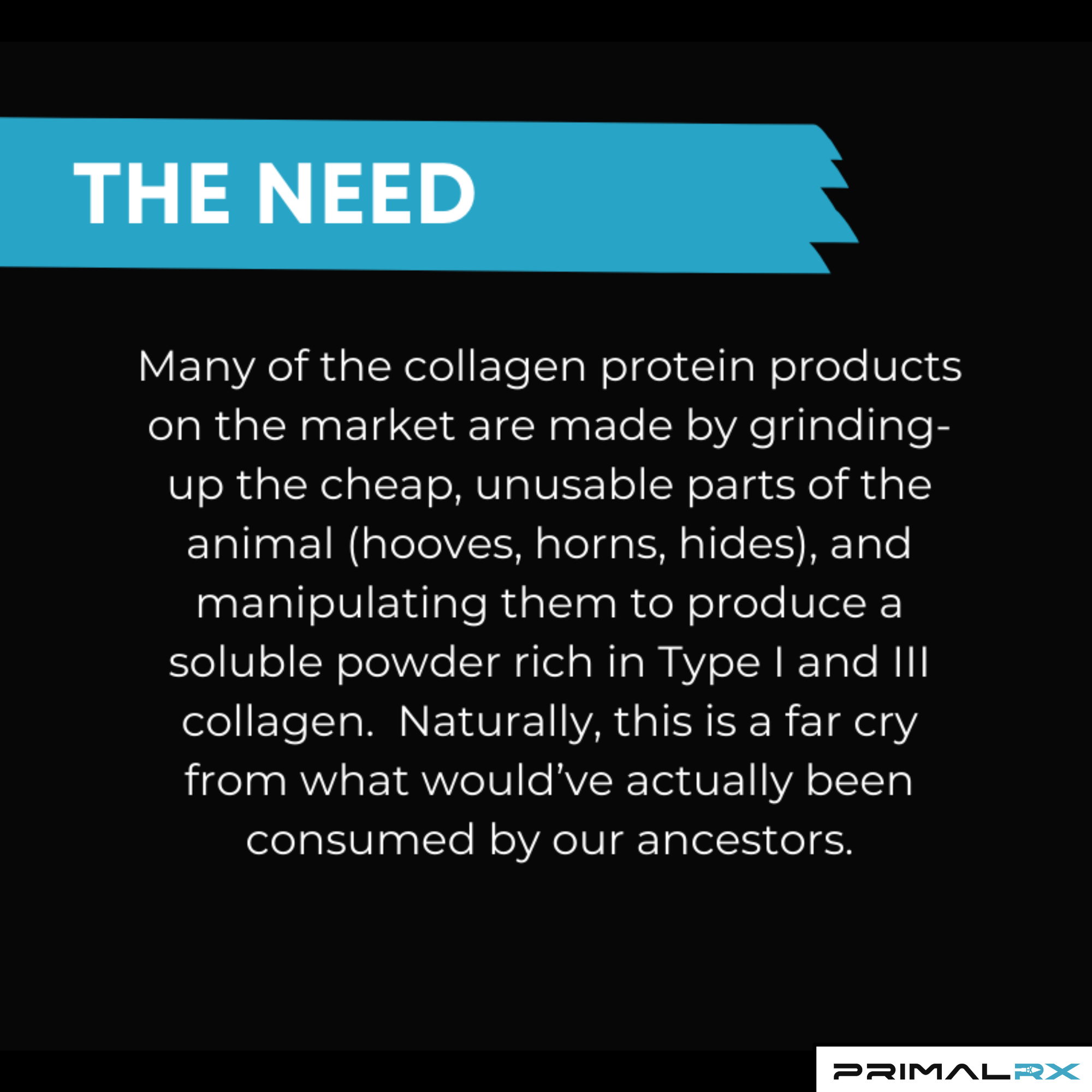 Pure grass-fed cartilage powder in capsules – PrimalRx Nature’s Joint Formula 2