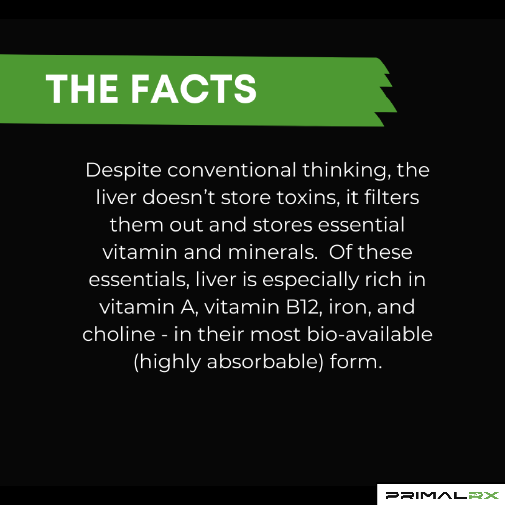 Grass-fed beef liver capsules rich in natural B12 and iron  - the facts