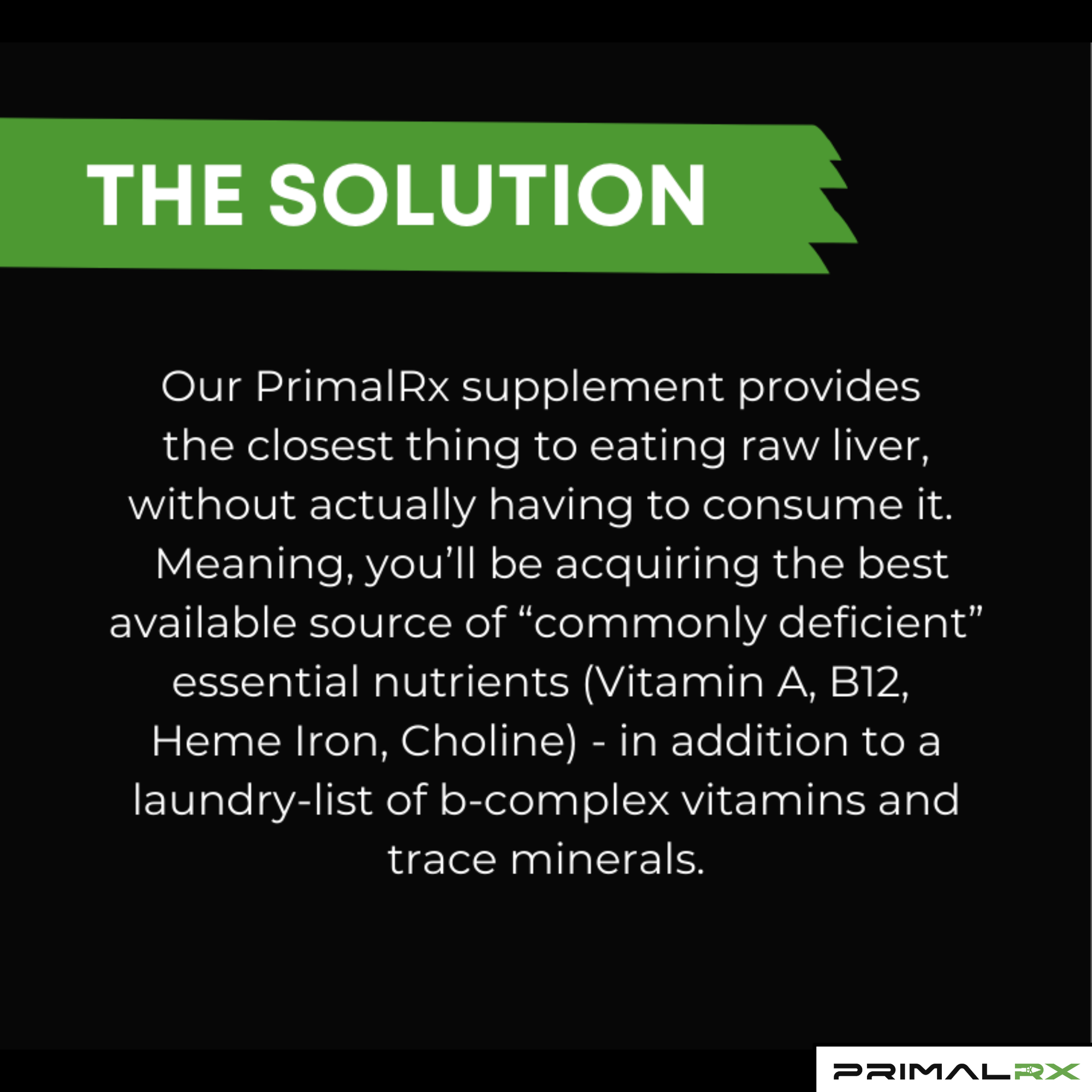 Grass-fed beef liver capsules rich in natural B12 and iron - the solution