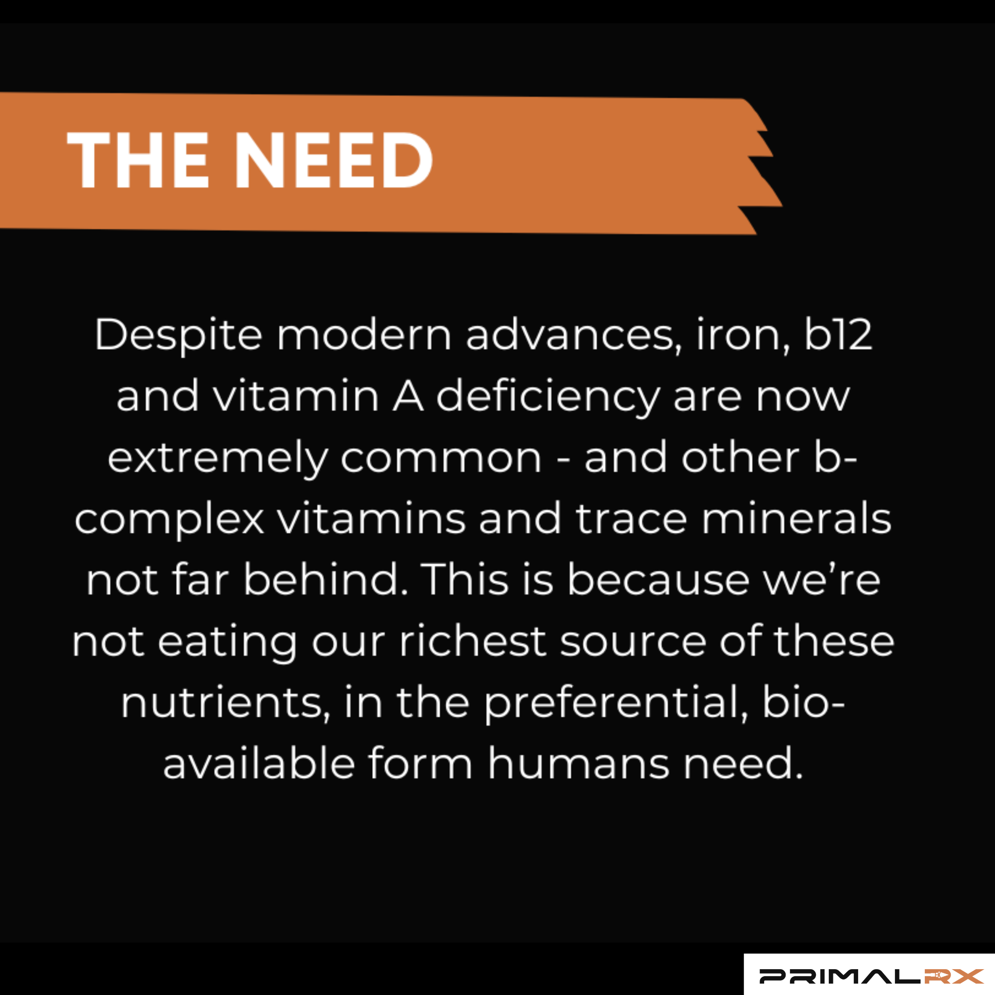 Finely ground organ powder rich in B vitamins, CoQ10, and iron – PrimalRx 2