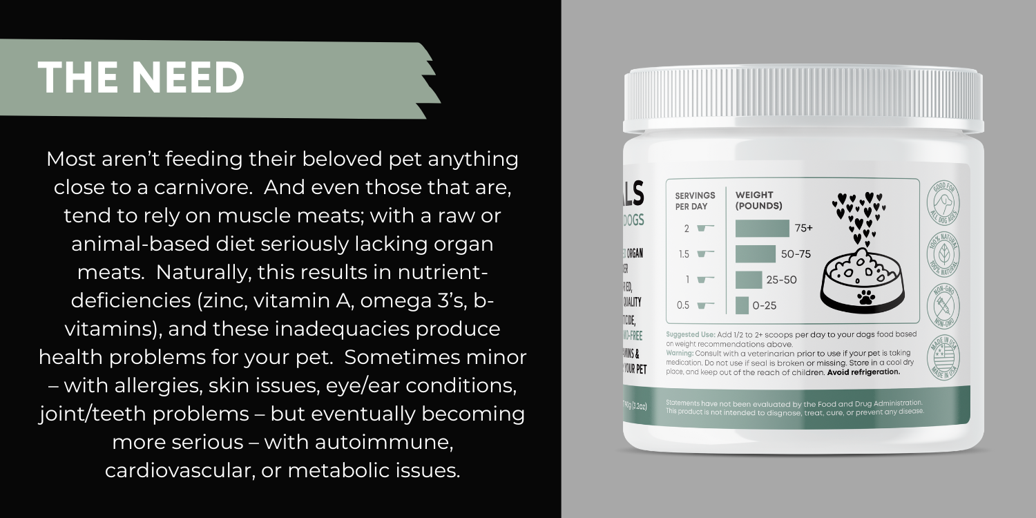 K9 Essentials organ supplement powder with scoop – nutrient-rich blend for dogs 2