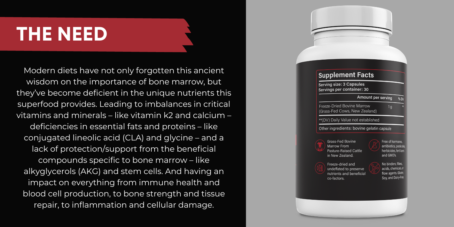 Bovine marrow capsules – nutrient-rich whole-food supplement for immunity and vitality 2